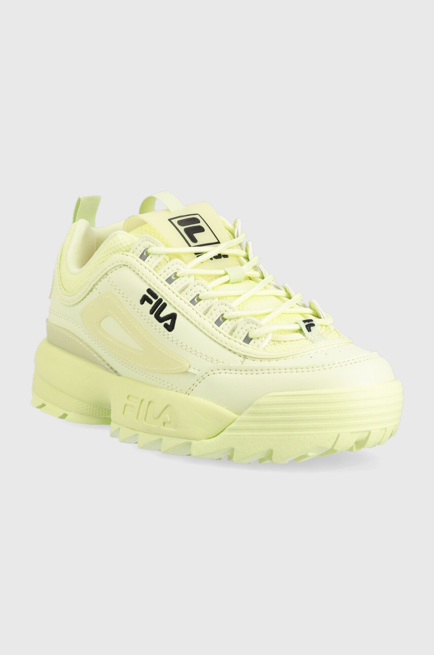 Дитячі кросівки Fila FFT0063 DISRUPTOR T колір зелений China в Чернігові Дитячі кросівки Fila FFT0063 DISRUPTOR T колір зелений China в Чернігові