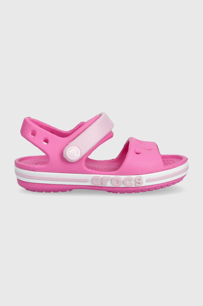 Crocs sandale copii culoarea roz