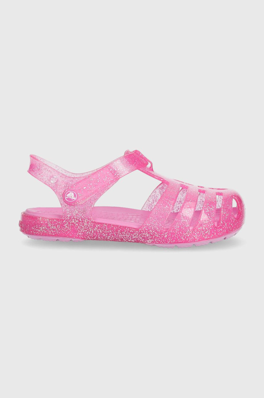 Crocs sandale copii CROCS ISABELLA SANDAL culoarea roz