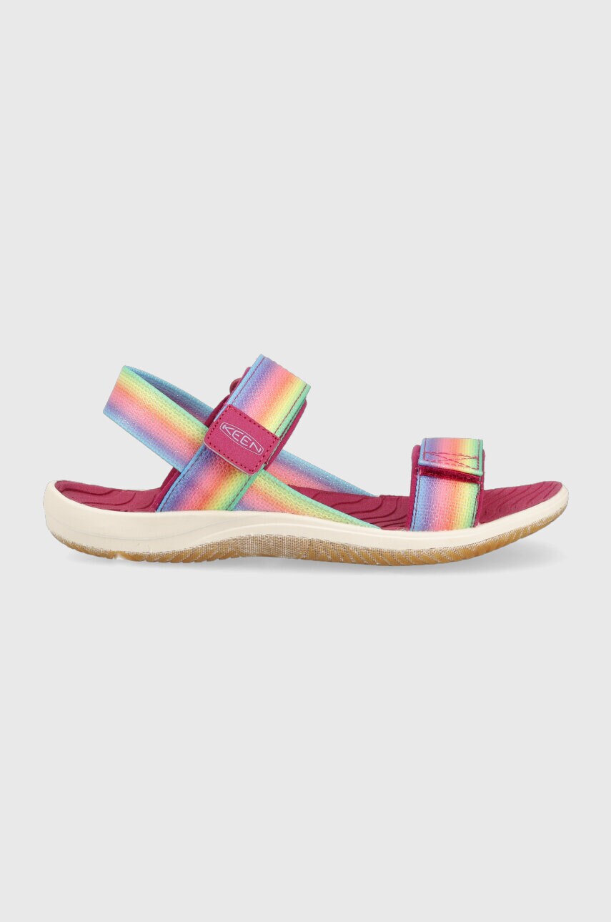 

Детские сандалии Keen Elle Backstrap цвет фиолетовый