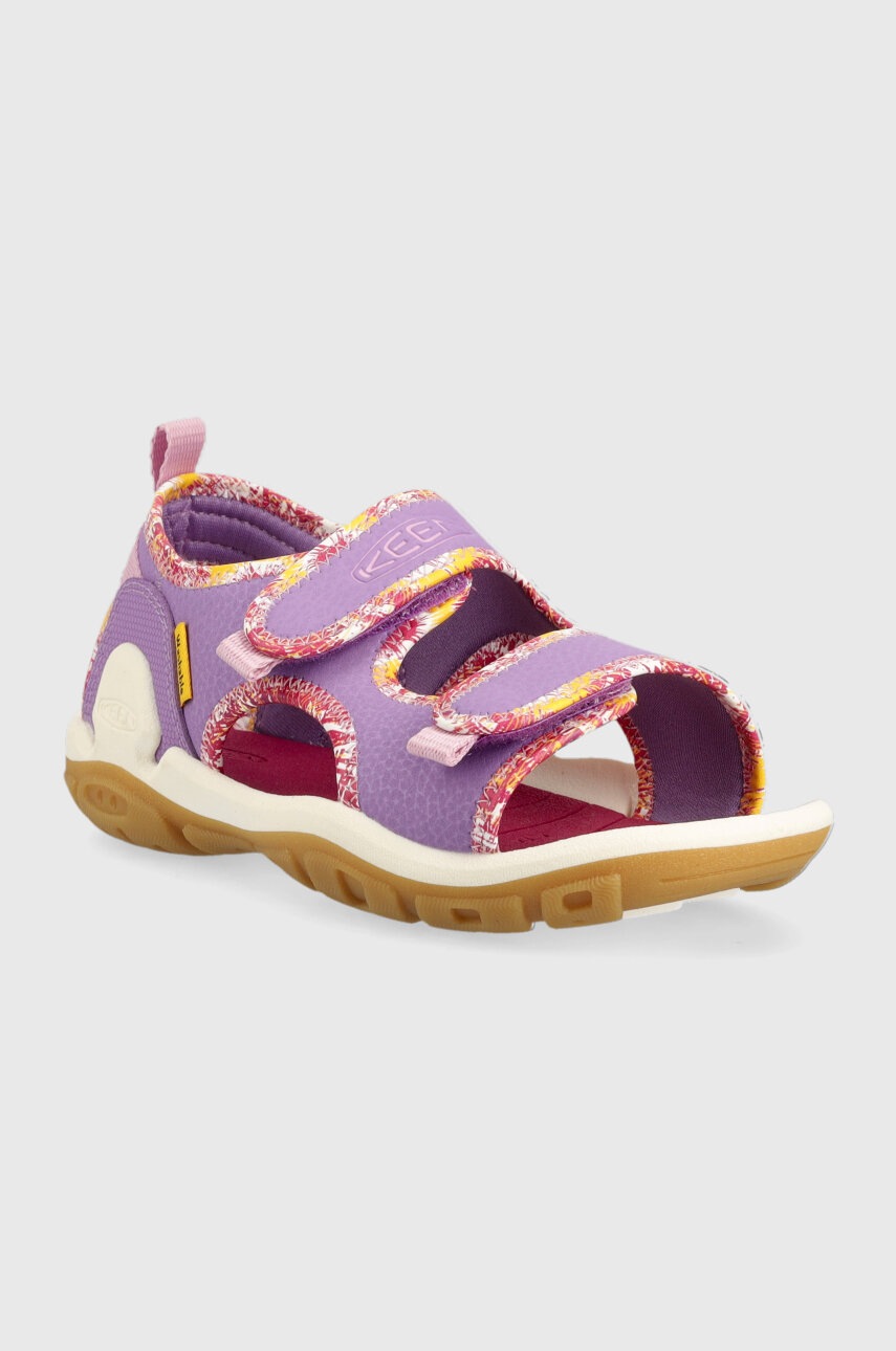 Дитячі сандалі Keen колір фіолетовий
