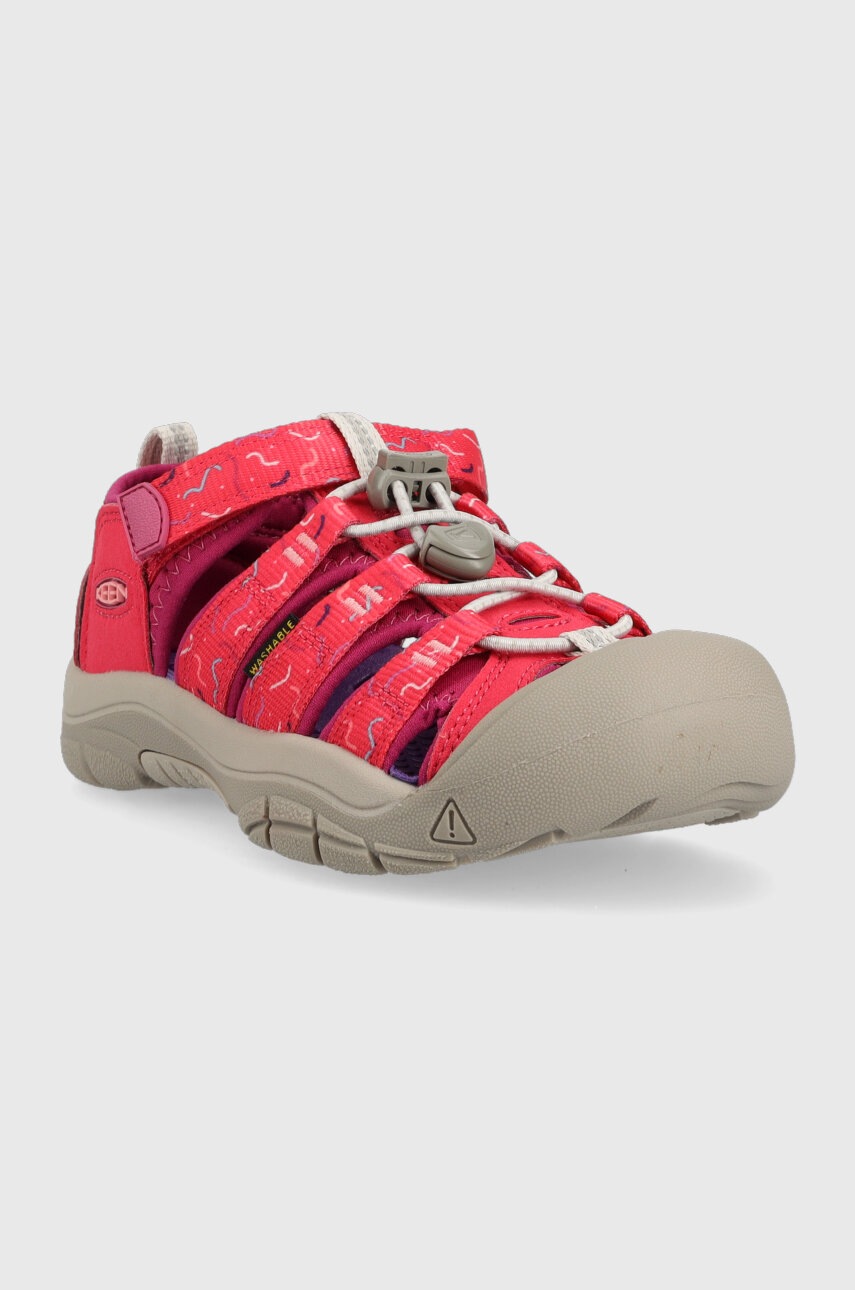 Дитячі сандалі Keen Newport H2 колір рожевий