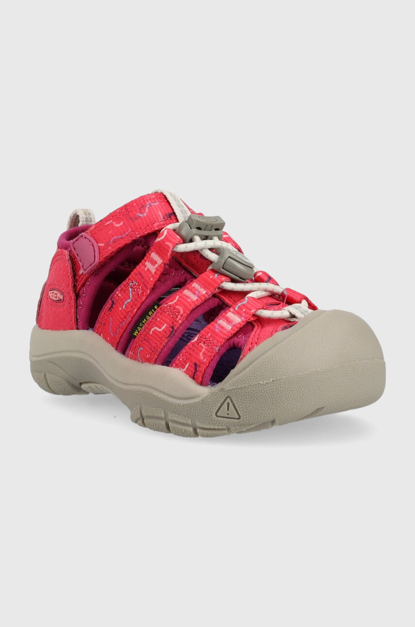 Дитячі сандалі Keen Newport H2 колір рожевий