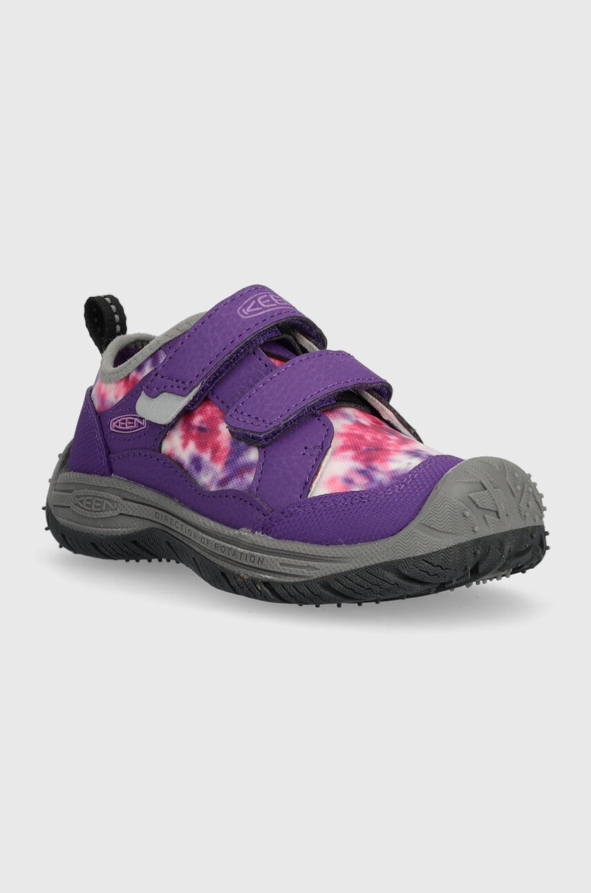 Детские ботинки Keen цвет фиолетовый