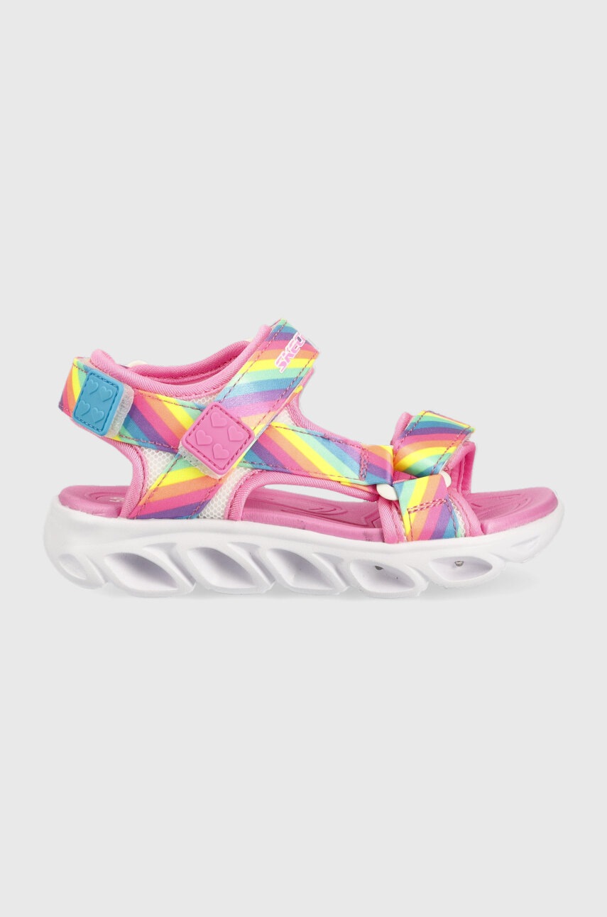 

Детски сандали Skechers Hypno-Splash Rainbow Lights, Многоцветен