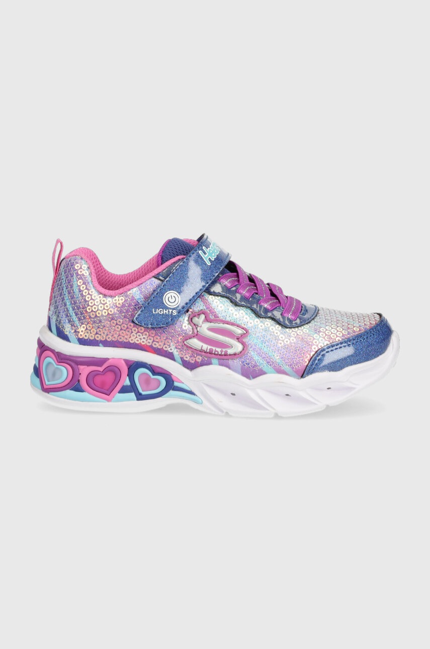 

Детски маратонки Skechers в тъмносиньо, Тъмносин