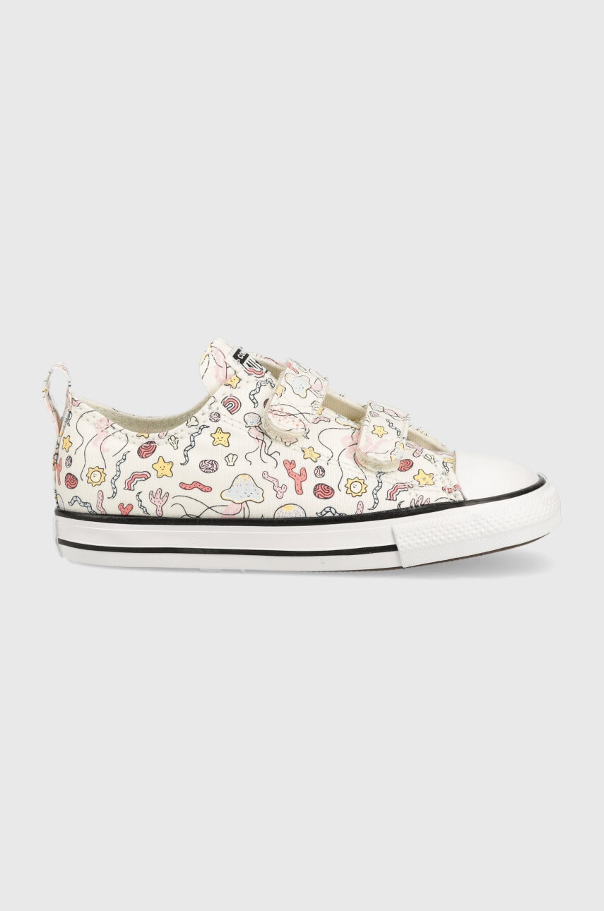 Converse tenisi copii culoarea bej
