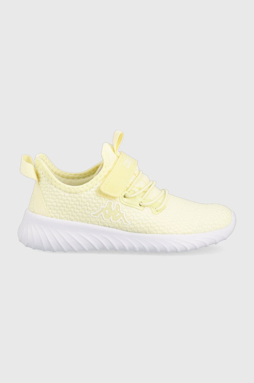 E-shop Dětské sneakers boty Kappa žlutá barva