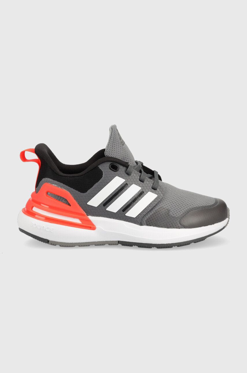 Levně Dětské sneakers boty adidas RapidaSport K šedá barva