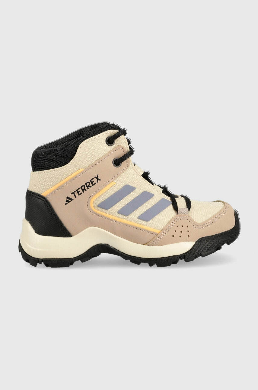 Levně Dětské boty adidas TERREX TERREX HYPERHIKER M béžová barva