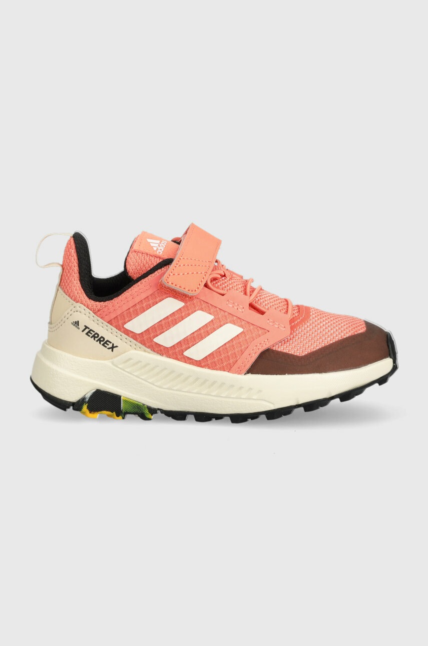 Dětské boty adidas TERREX TERREX TRAILMAKER C oranžová barva