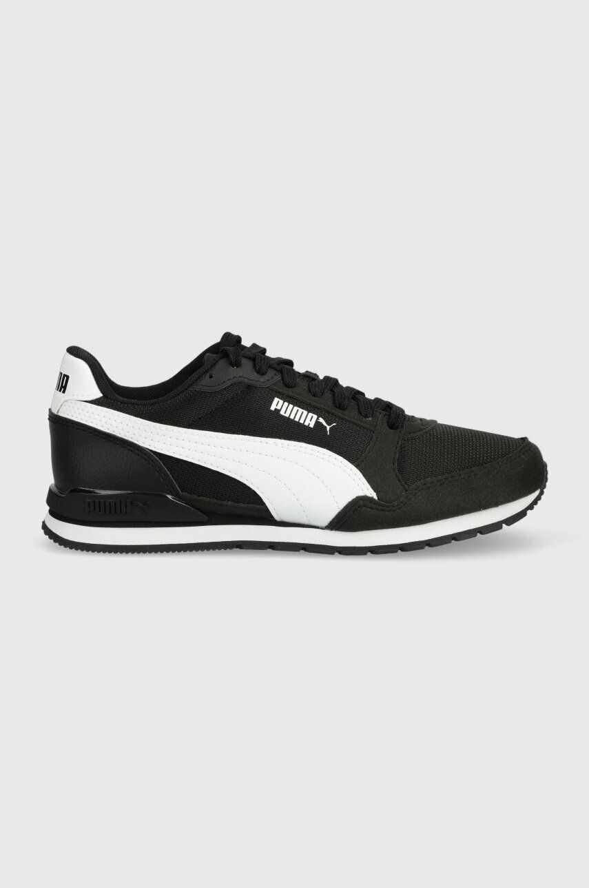 Puma sneakers pentru copii ST Runner v3 Mesh Jr culoarea negru