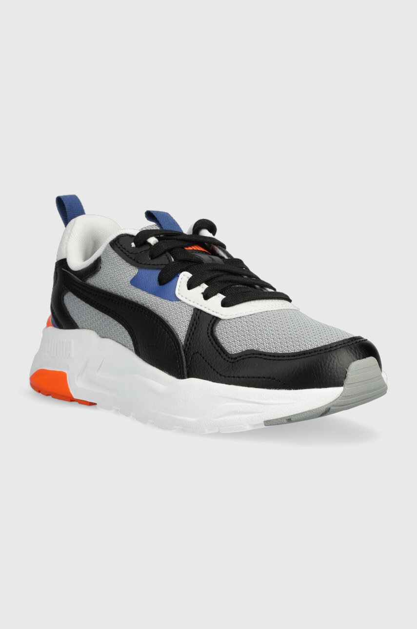 

Дитячі кросівки Puma Trinity Lite Jr колір сірий