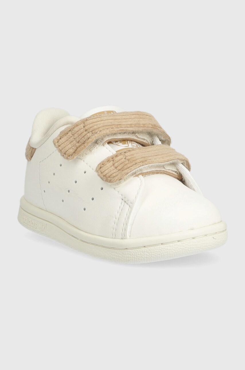 

Детские кроссовки adidas Originals STAN SMITH CF I цвет бежевый