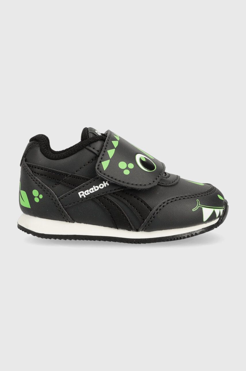 Levně Dětské sneakers boty Reebok Classic ROYAL CL JOG černá barva