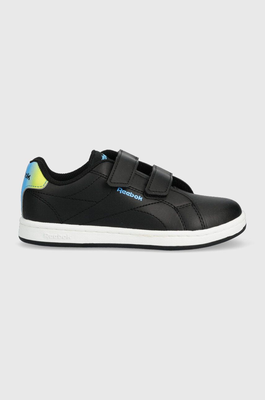 Dětské sneakers boty Reebok Classic RBK ROYAL COMPLETE černá barva - černá -  Svršek: Umělá hmo