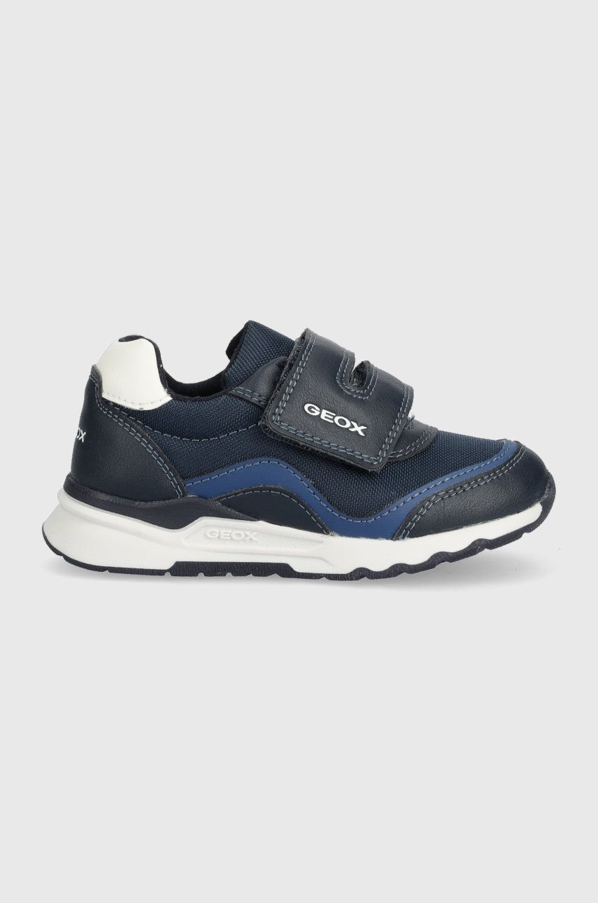 Dětské sneakers boty Geox Pyrip tmavomodrá barva - námořnická modř -  Svršek: Umělá hmota