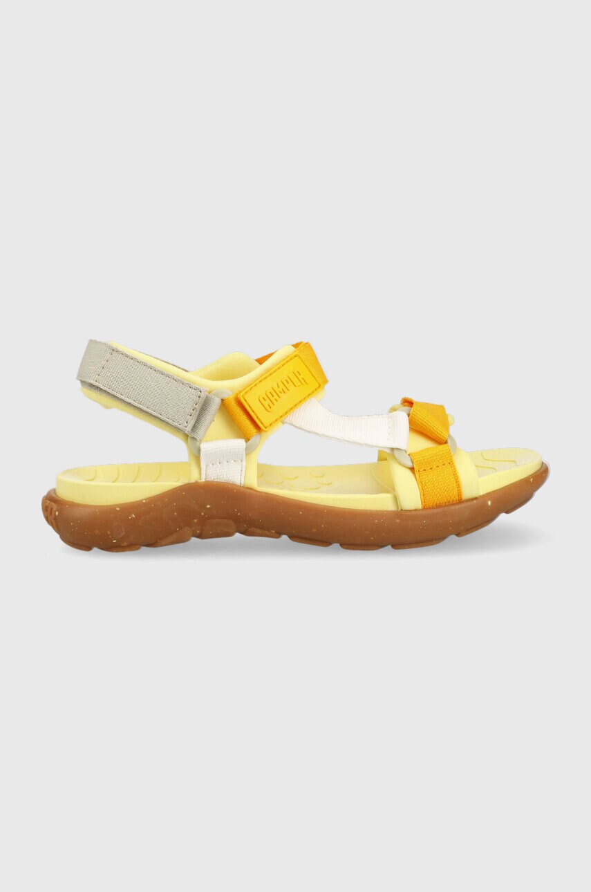 

Детские сандалии Camper цвет жёлтый