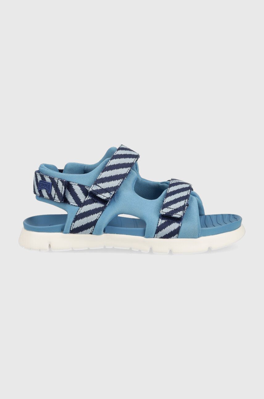 Dětské sandály Camper Oruga - modrá -  Svršek: Textilní materiál Vnitřek: Umělá hmota