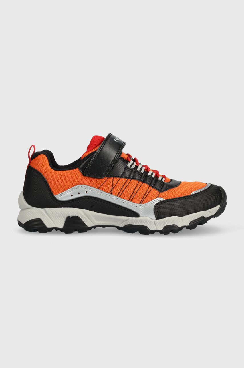Levně Dětské sneakers boty Geox oranžová barva