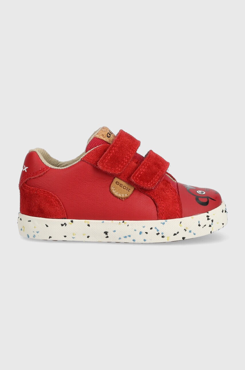 Geox sneakers pentru copii x wwf culoarea rosu