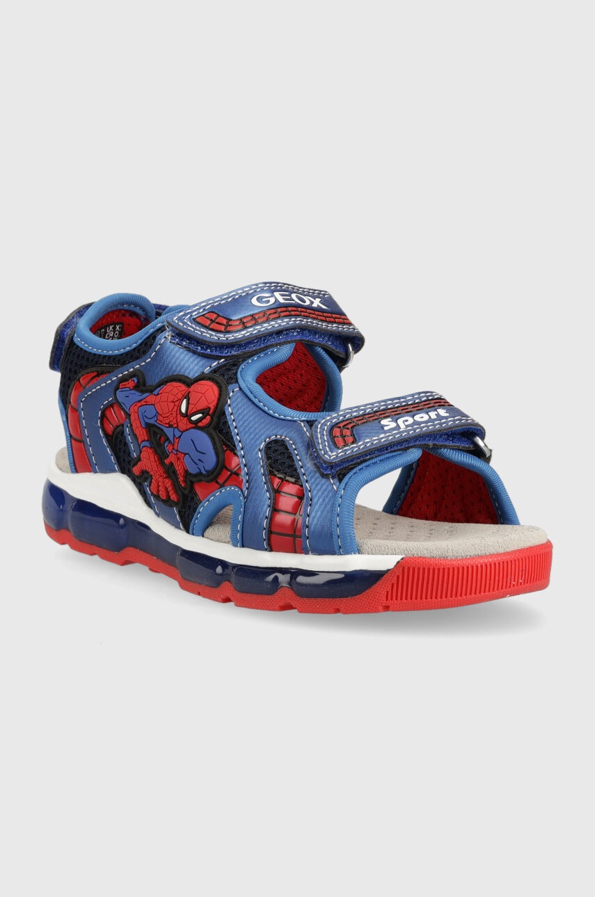 Детские сандалии Geox x Marvel цвет синий