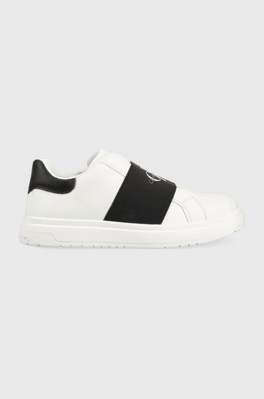 

Детски маратонки Calvin Klein Jeans в бяло, Бял