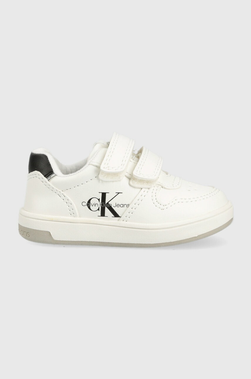

Детски маратонки Calvin Klein Jeans в бяло, Бял