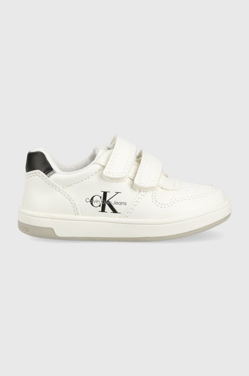 

Детски маратонки Calvin Klein Jeans в бяло, Бял