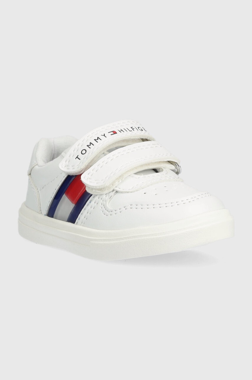 

Дитячі кросівки Tommy Hilfiger колір білий