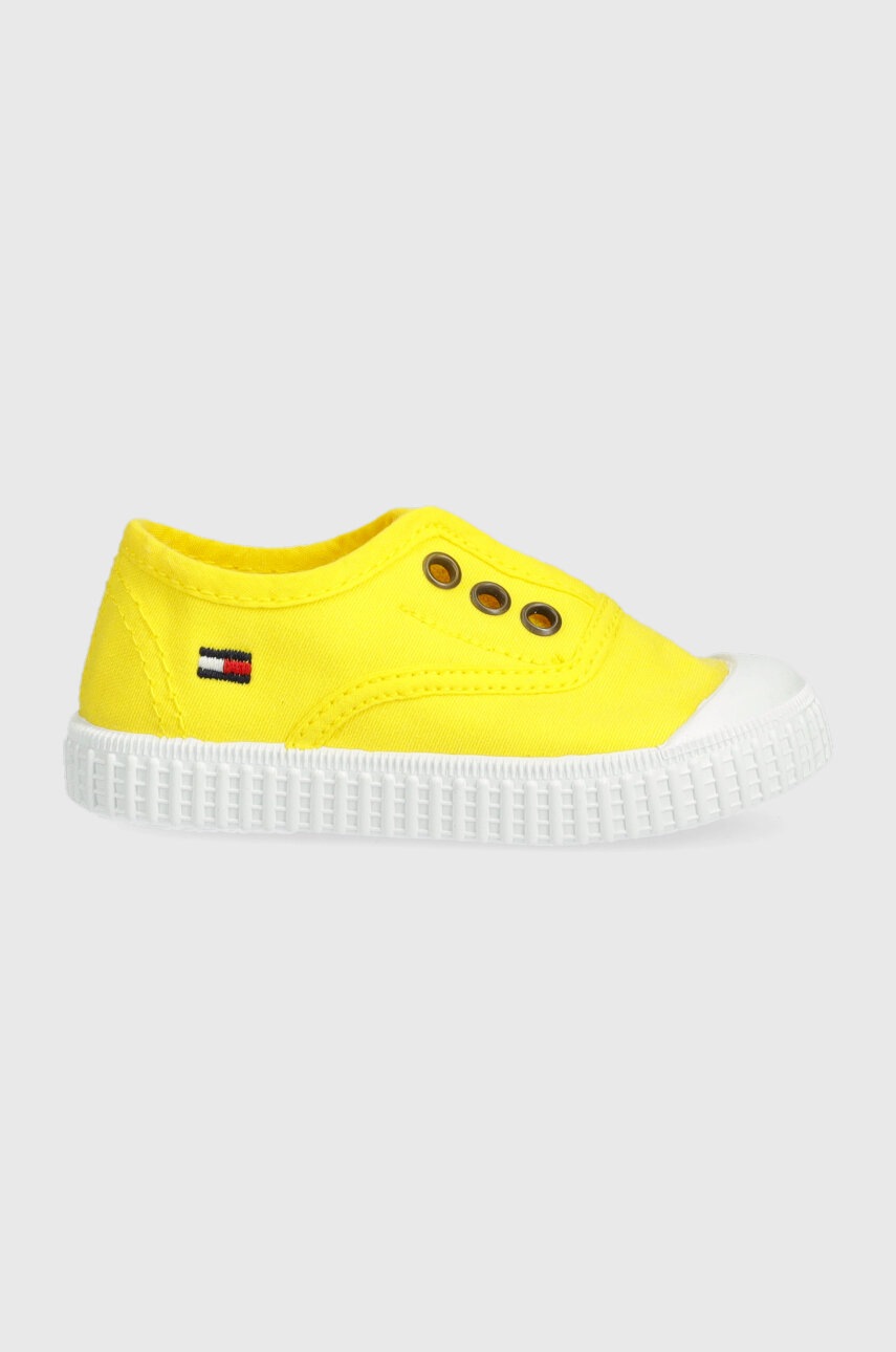 Детские кеды Tommy Hilfiger цвет жёлтый Детские кеды Tommy Hilfiger цвет жёлтый