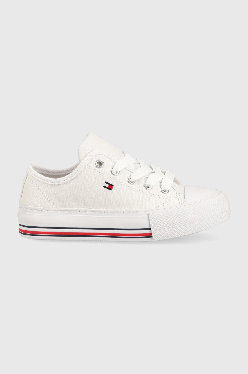 

Дитячі кеди Tommy Hilfiger колір білий