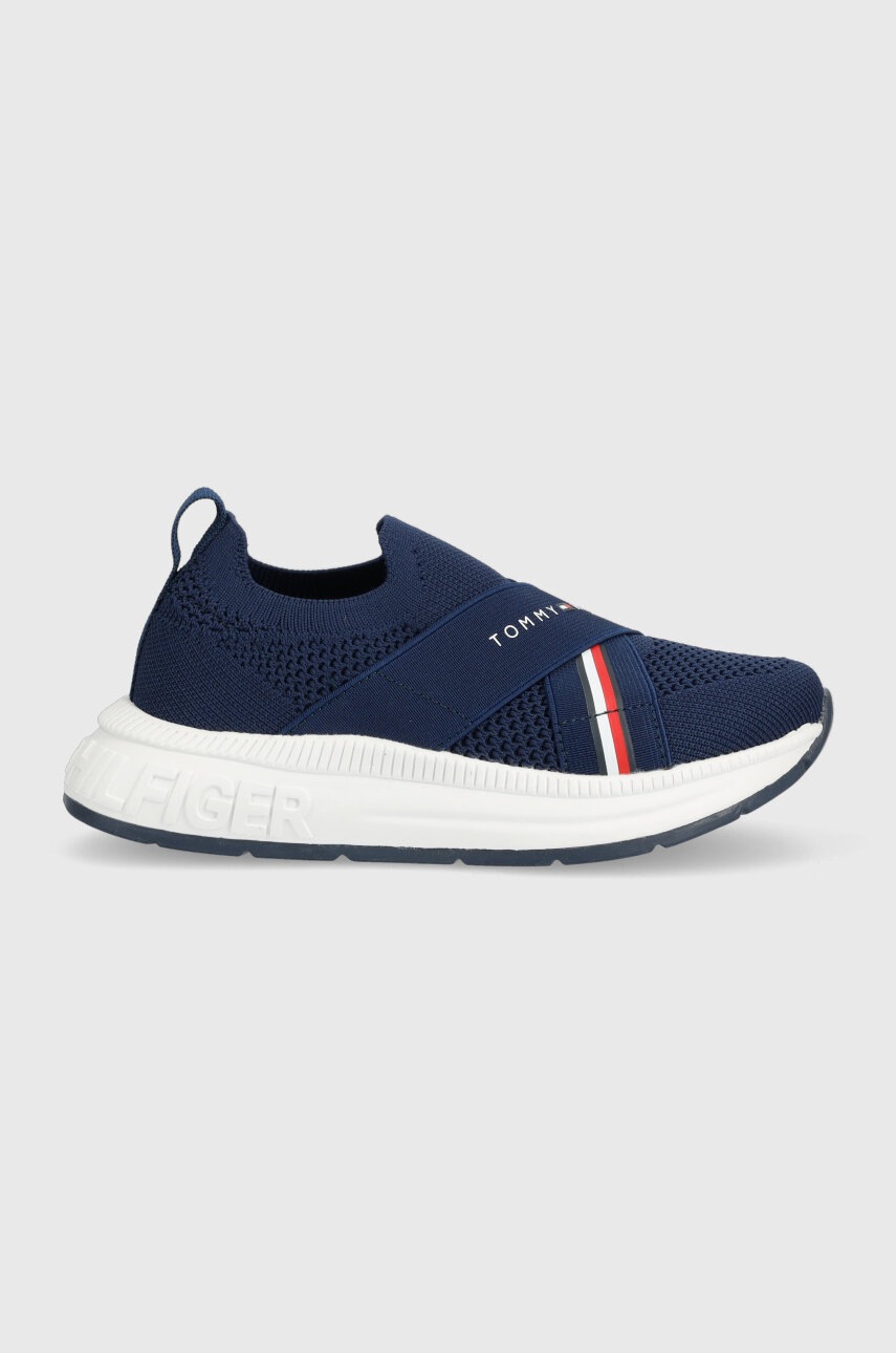 

Детски маратонки Tommy Hilfiger в тъмносиньо, Тъмносин