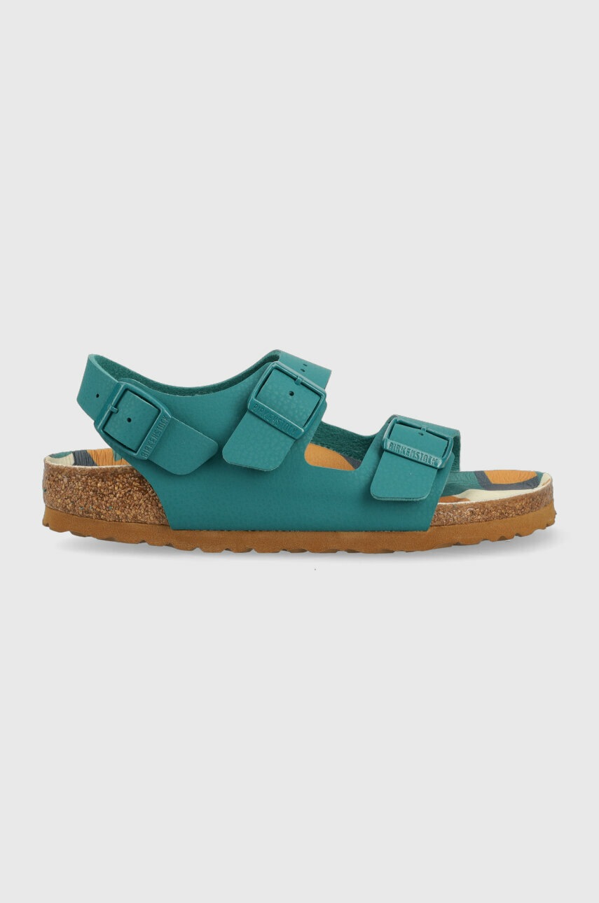 

Детски сандали Birkenstock Milano в тюркоазено, Тюркоазен