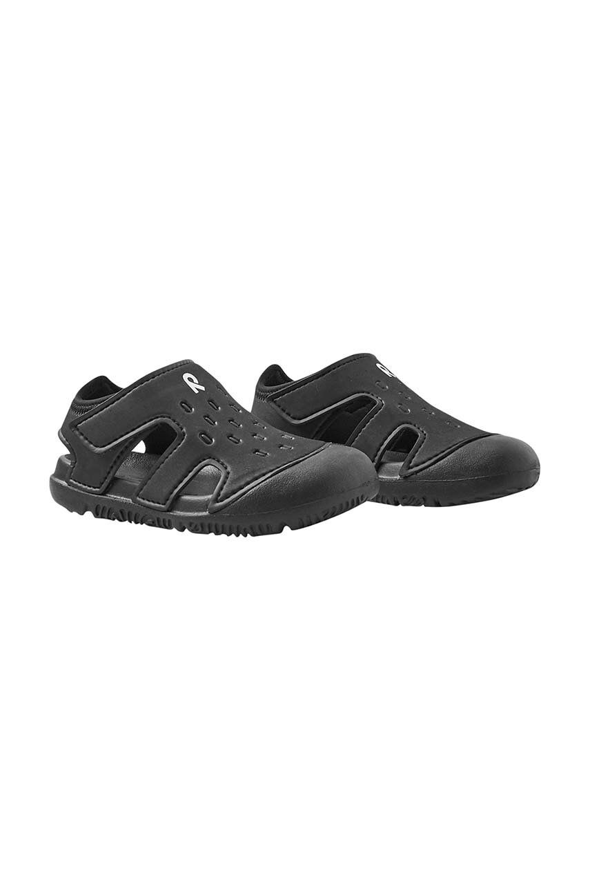 E-shop Dětské sandály Reima černá barva
