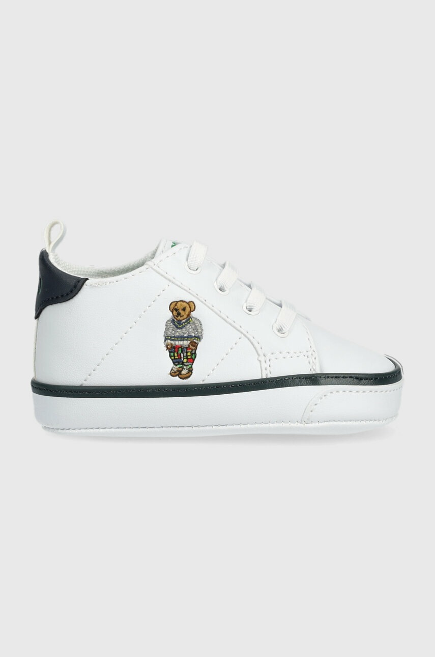 

Кросівки для немовлят Polo Ralph Lauren колір білий