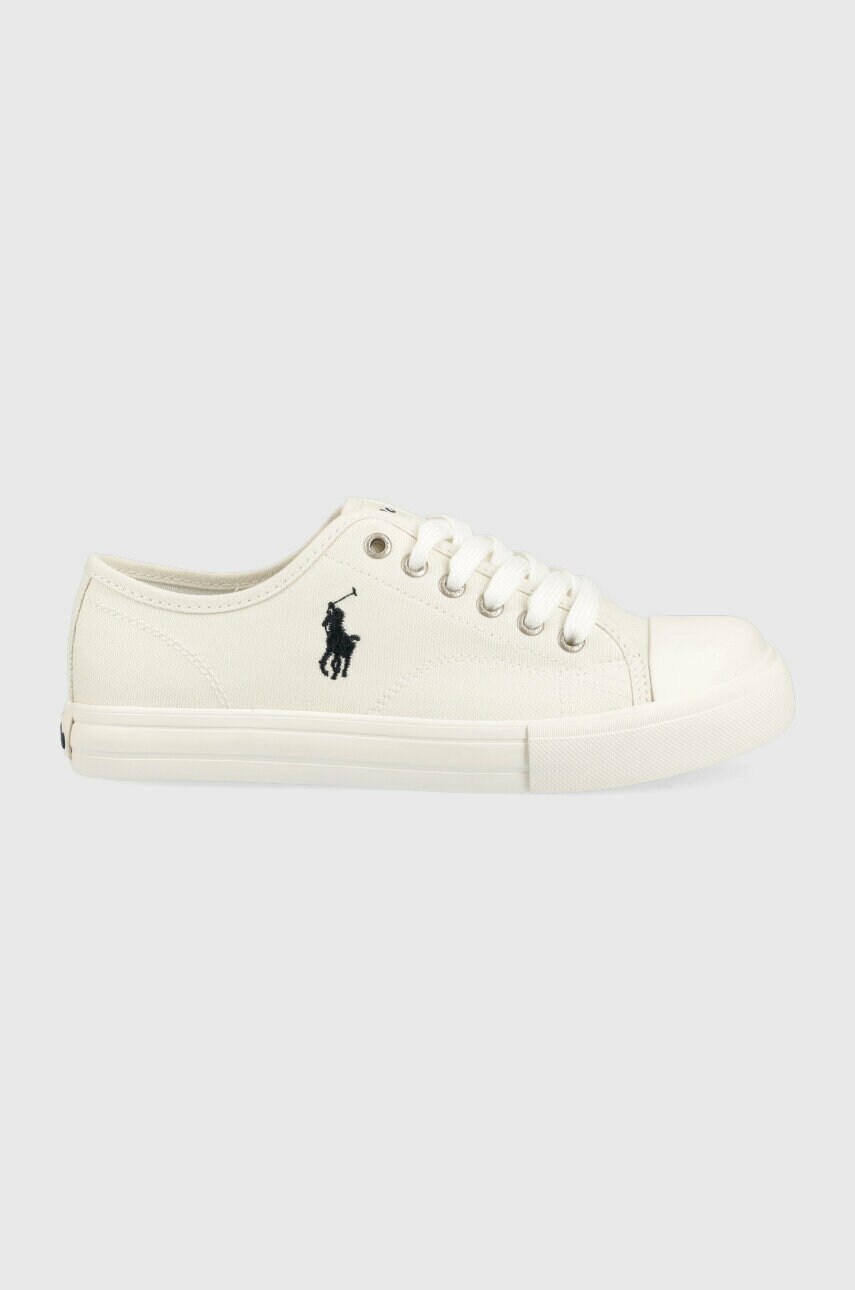 

Дитячі кеди Polo Ralph Lauren колір білий
