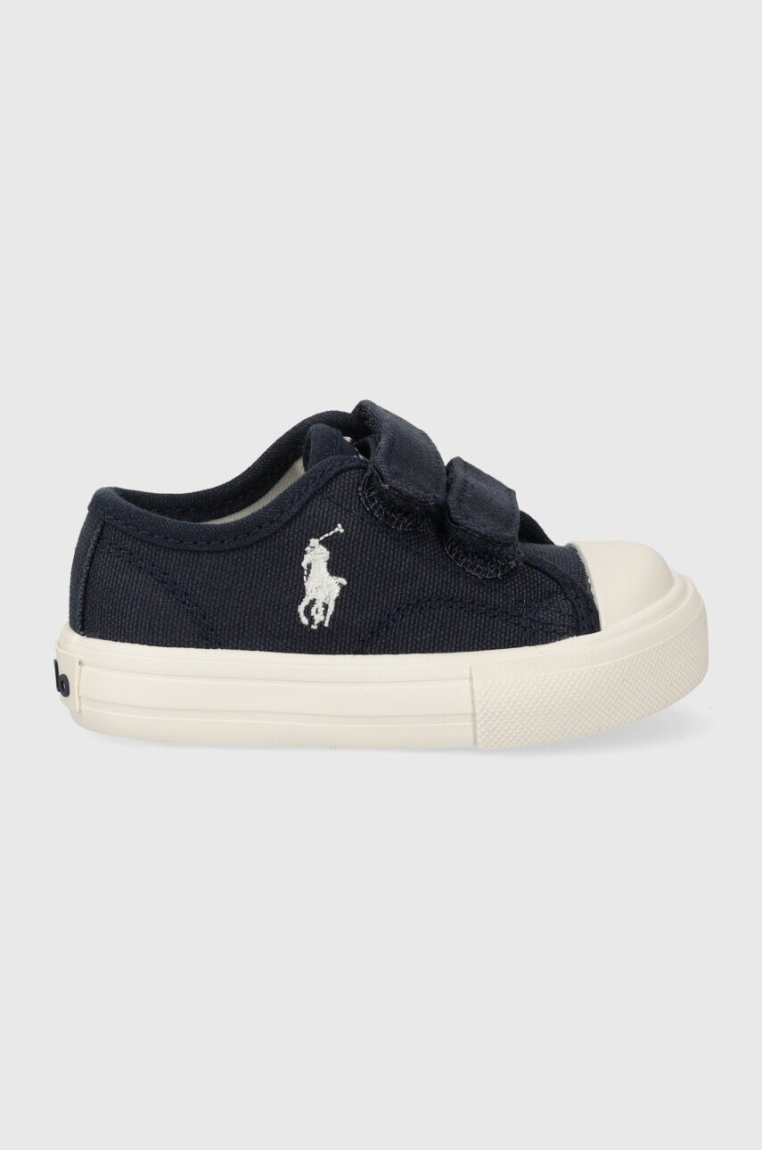 

Детские кеды Polo Ralph Lauren цвет синий