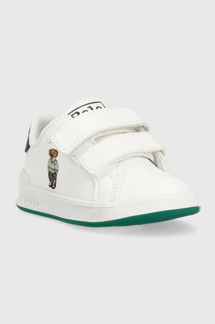 

Дитячі кросівки Polo Ralph Lauren колір білий