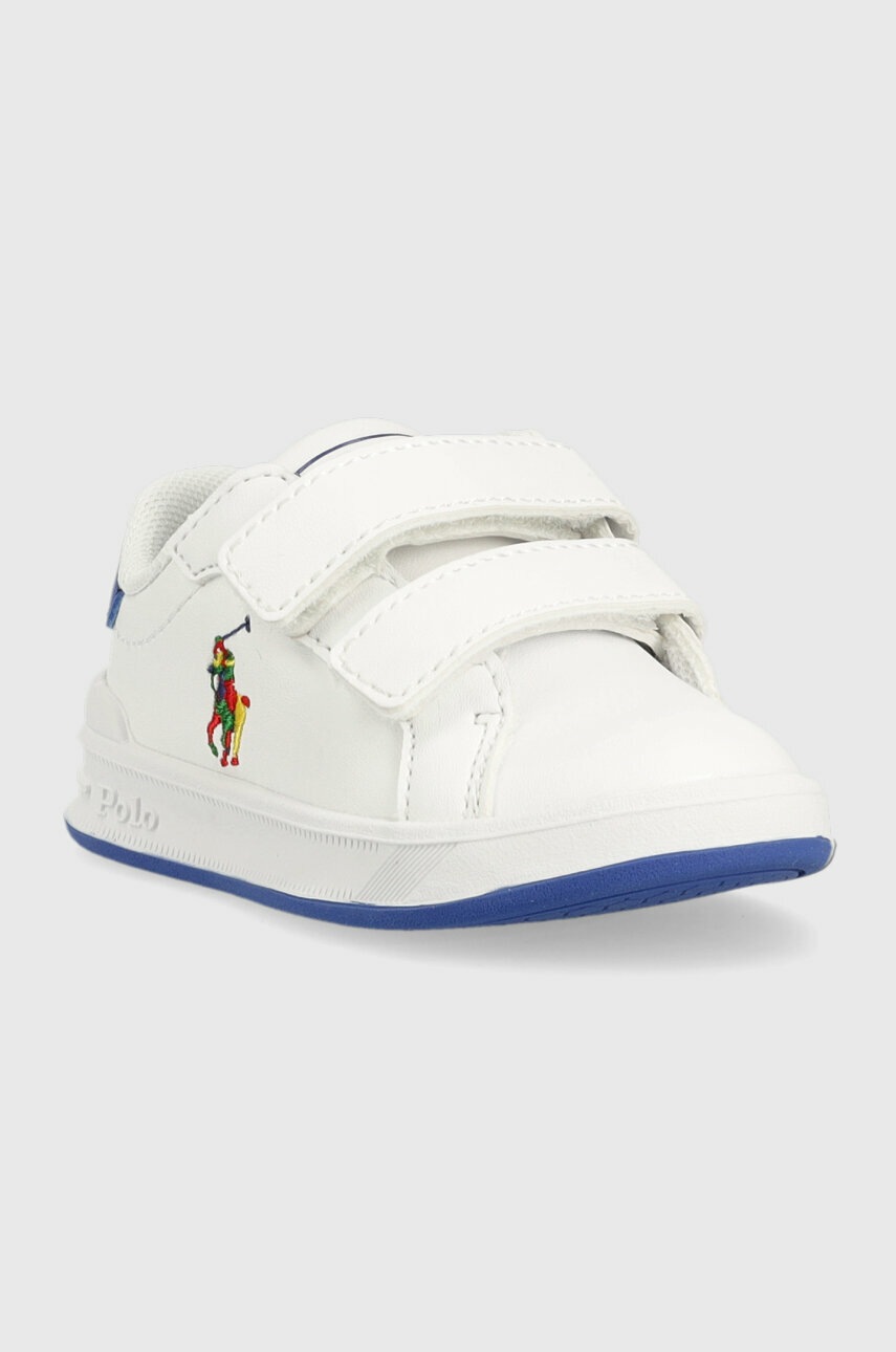 

Детские кроссовки Polo Ralph Lauren цвет белый
