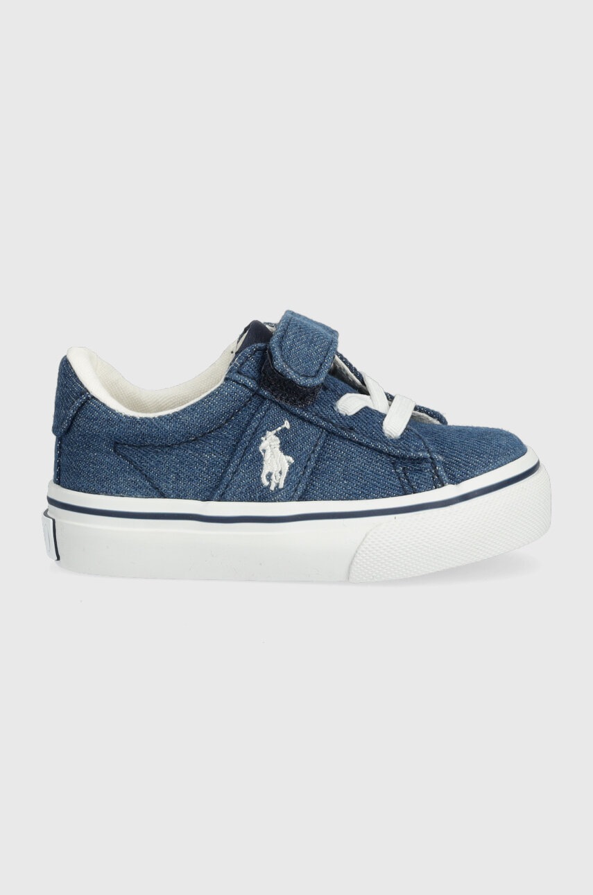 

Детски ниски кецове Polo Ralph Lauren в синьо, Син