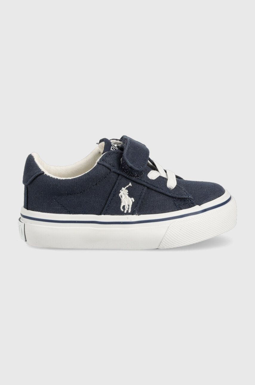 Dětské sneakers boty Polo Ralph Lauren - modrá -  Svršek: Textilní materiál Vnitřek: Texti