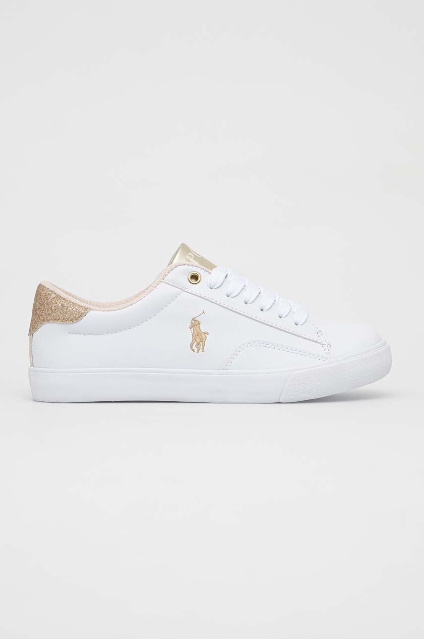 

Детски маратонки Polo Ralph Lauren в бяло, Бял