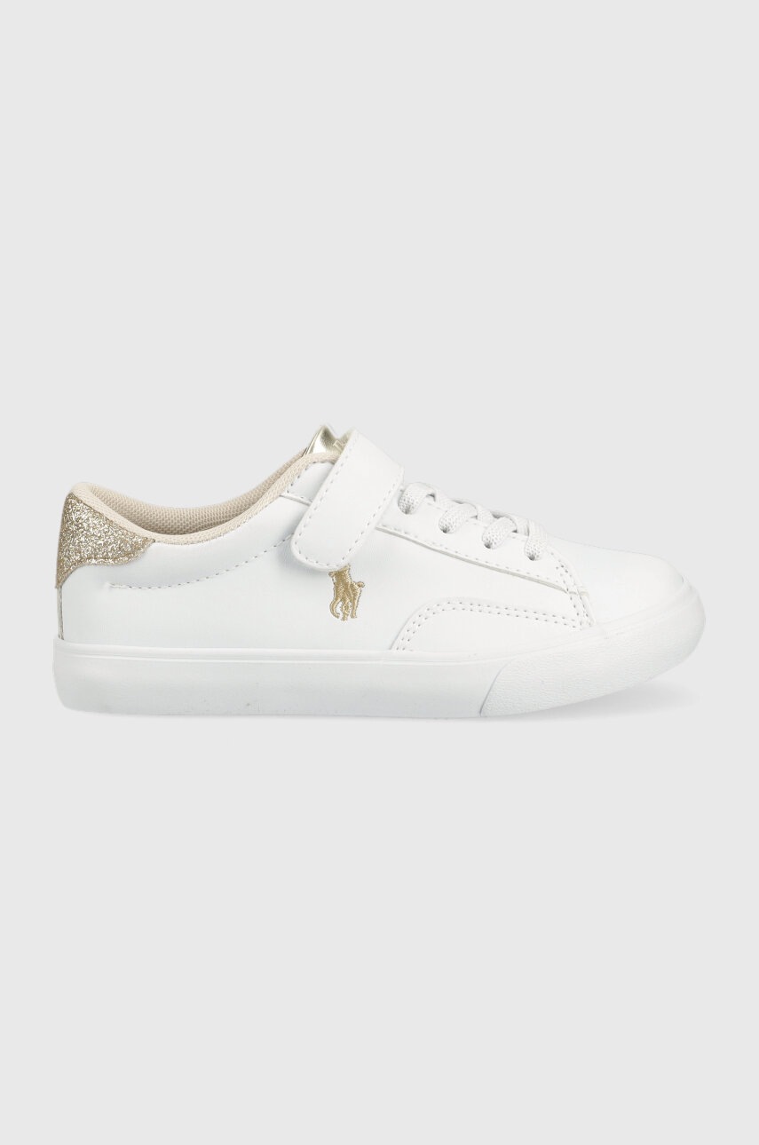 

Дитячі кросівки Polo Ralph Lauren колір білий