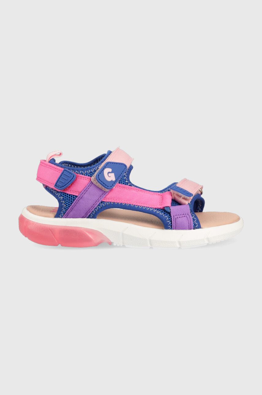 E-shop Dětské sandály Garvalin růžová barva