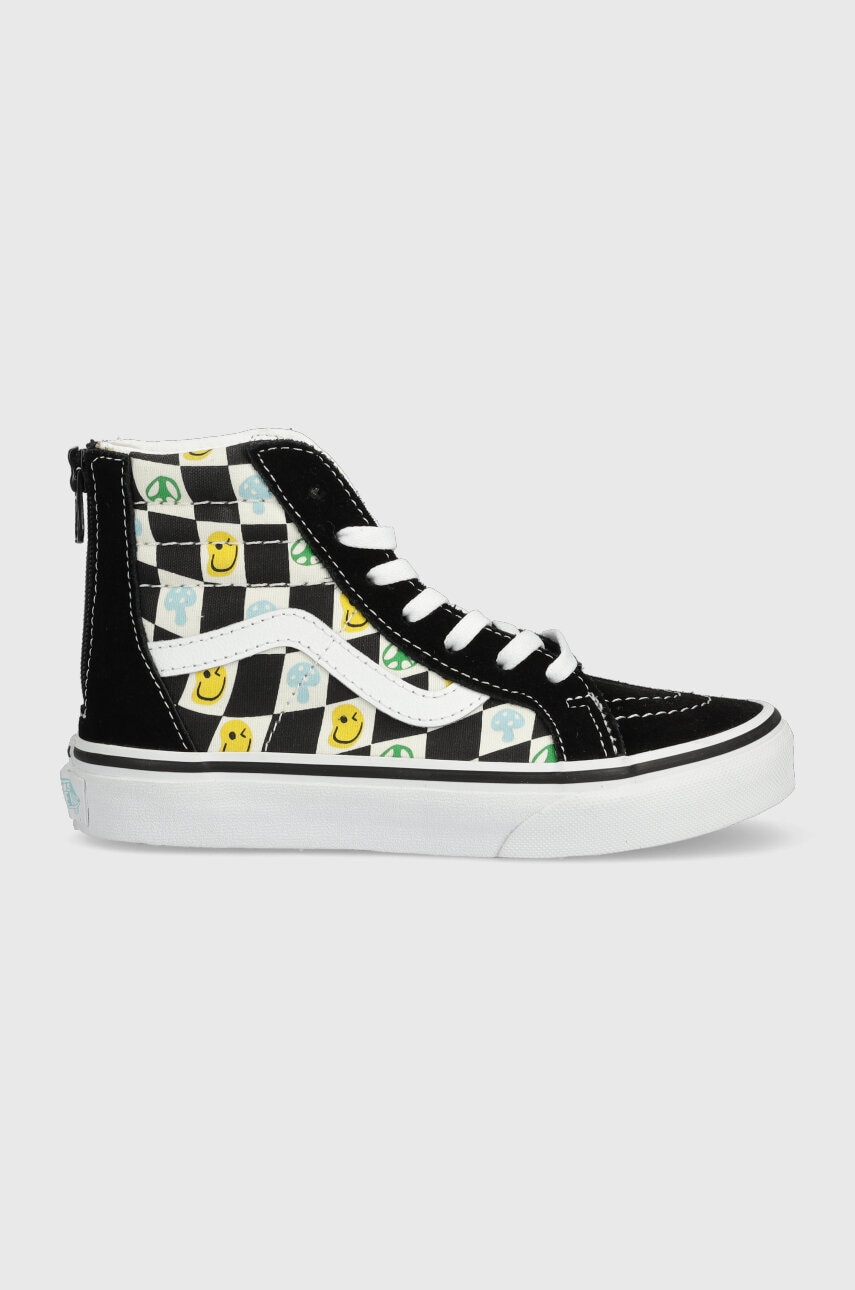 Vans tenisi copii uy sk8 hi zip melt mdred culoarea negru