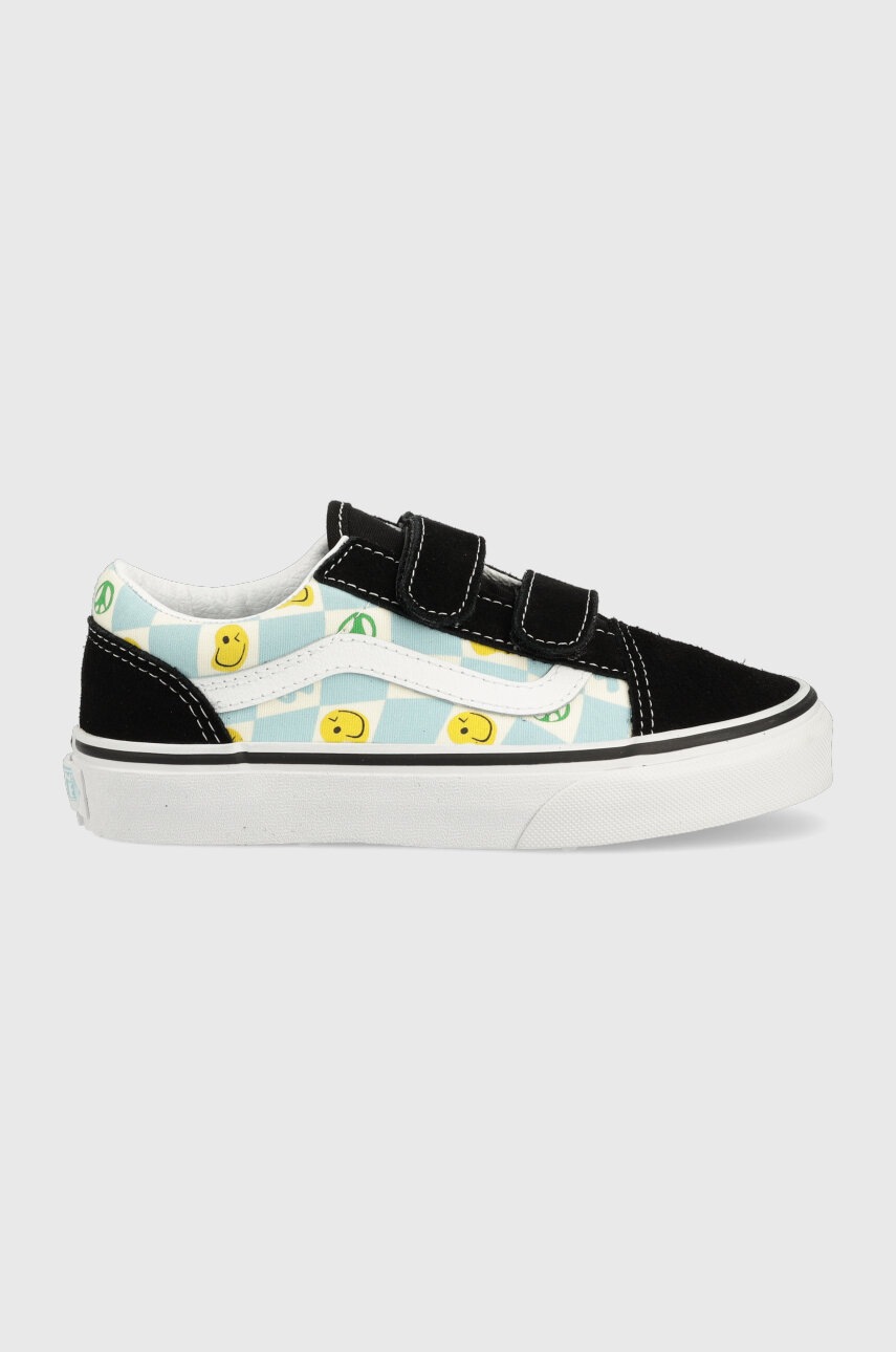 

Детски ниски кецове Vans UY Old Skool V MELT BLACK, Многоцветен