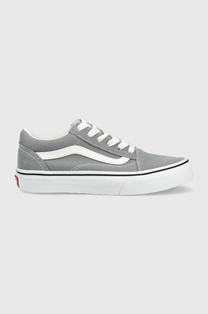 

Детски ниски кецове Vans JN Old Skool CTHR TRDWN в сиво, Сив
