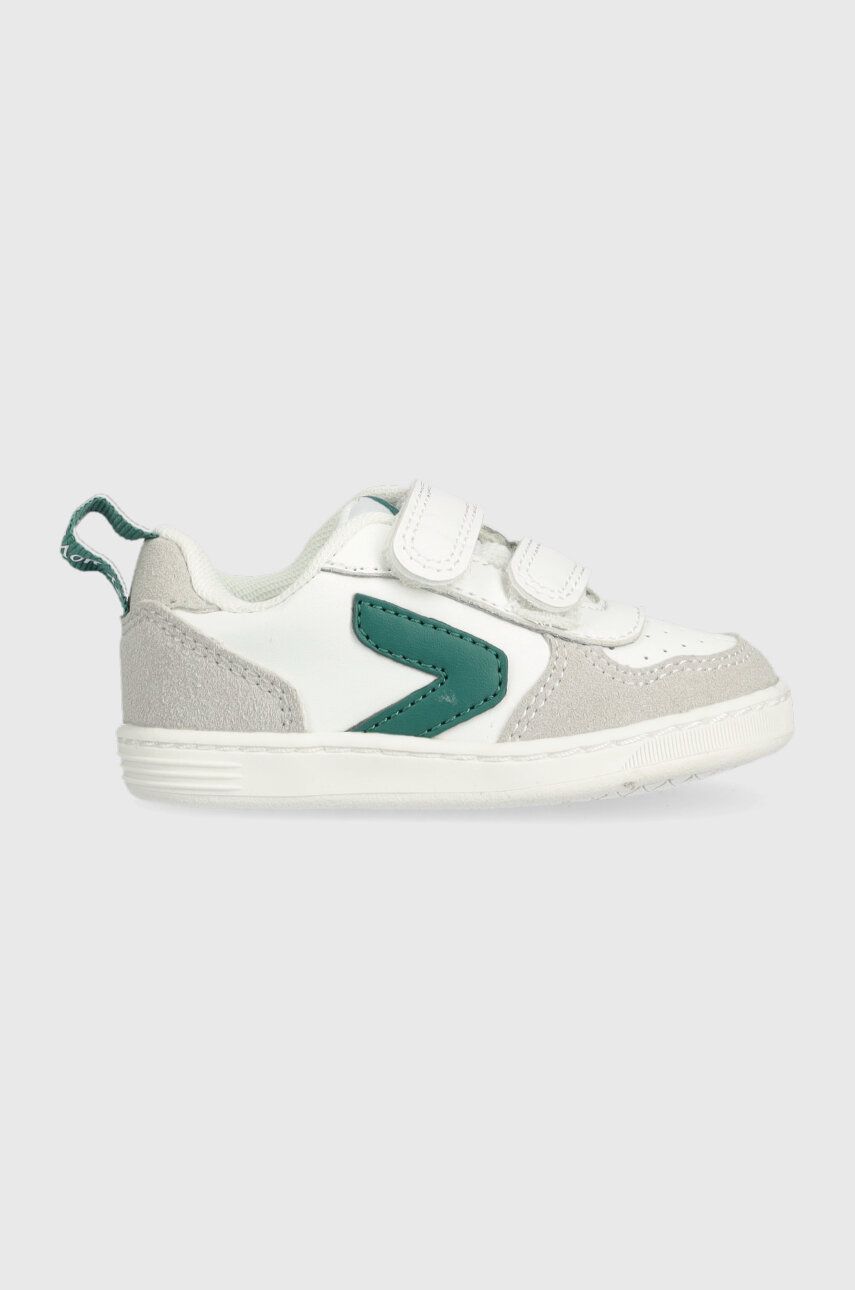 Dětské sneakers boty zippy bílá barva - bílá -  Svršek: Textilní materiál Vnitřek: Textiln