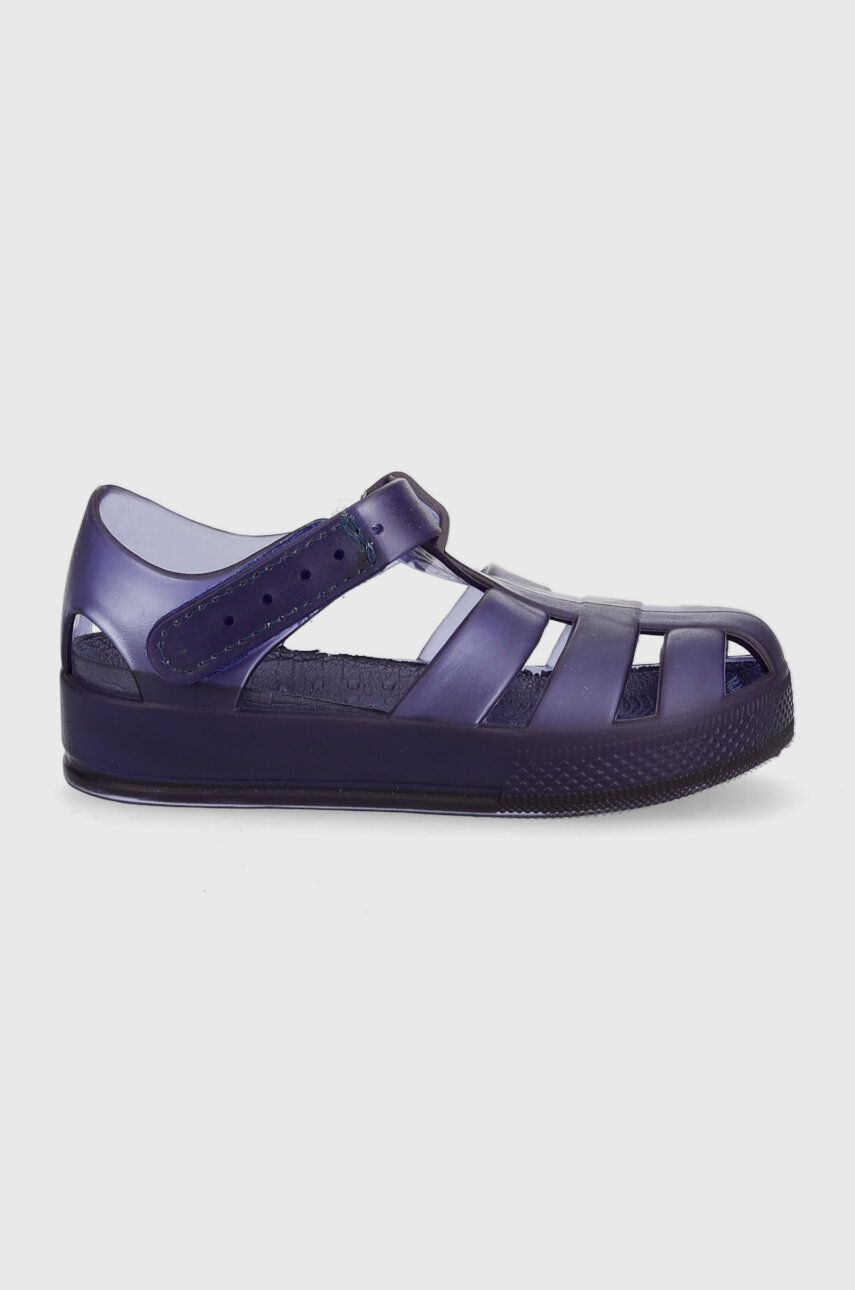 Dětské sandály zippy tmavomodrá barva - námořnická modř -  Svršek: Umělá hmota Podrážka: U